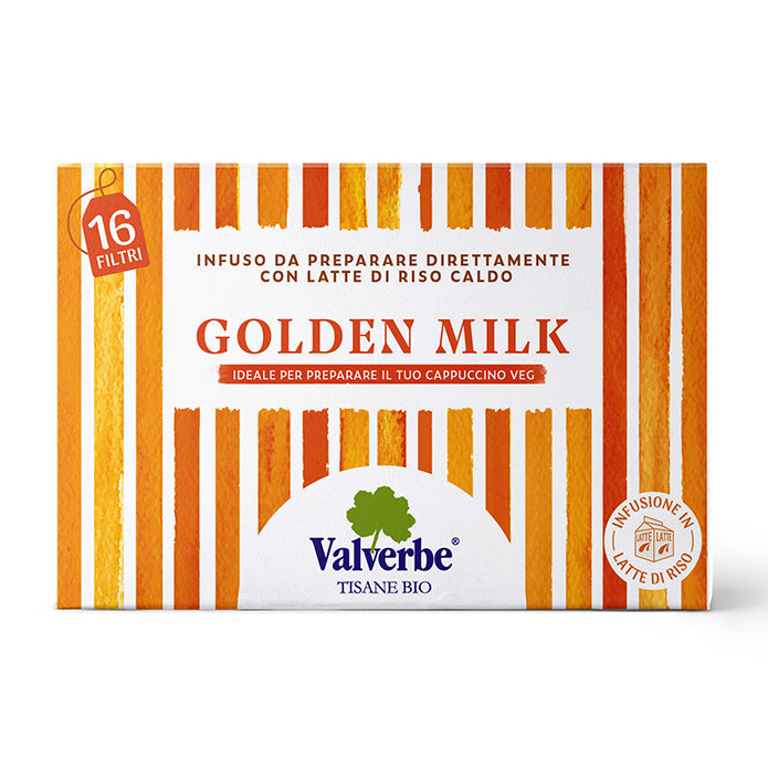 Infuso GOLDEN MILK Valverbe – 24g – 16 Filtri