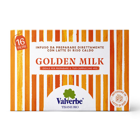 Infuso GOLDEN MILK Valverbe – 24g – 16 Filtri