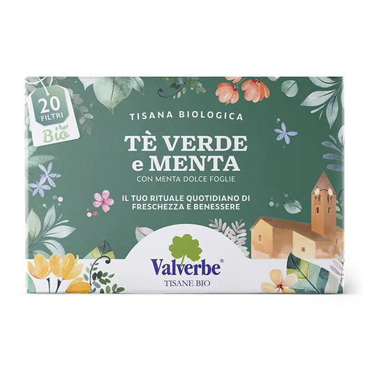 Tè Verde e Menta-30g-20 Filtri-